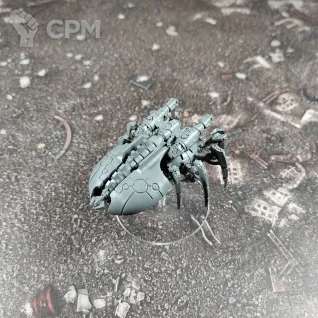 Описание картинки Necrons Canoptek Spyder II от Каджит по цене 3 998руб | Свободный Рынок Миниатюр - СРМ