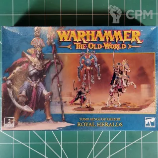 Описание картинки Tomb Kings Of Khemri Royal Heralds от Vault Boy по цене 5 198руб | Свободный Рынок Миниатюр - СРМ