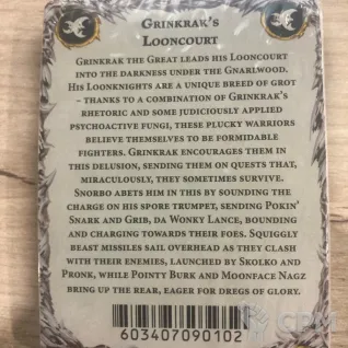 Описание картинки Grinkrak's Looncourt deck от Turist001 по цене 300руб | Свободный Рынок Миниатюр - СРМ