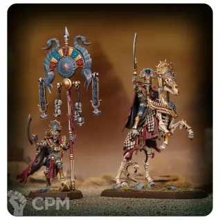 Описание картинки Tomb Kings Of Khemri Royal Heralds от Vault Boy по цене 5 198руб | Свободный Рынок Миниатюр - СРМ