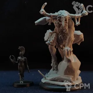 Описание картинки Minotaur / Минотавр №3 от Snailhunter по цене 500руб | Свободный Рынок Миниатюр - СРМ