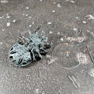 Описание картинки Necrons Canoptek Spyder III от Каджит по цене 3 898руб | Свободный Рынок Миниатюр - СРМ