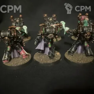 Описание картинки Warhammer 40000 Emperor's Children Noise Marines от lioconvoy по цене 7 990руб | Свободный Рынок Миниатюр - СРМ