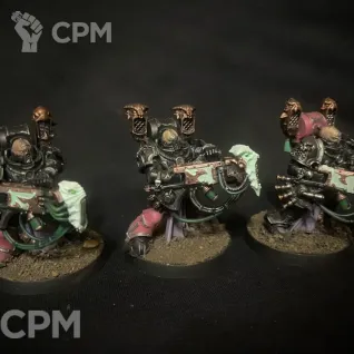 Описание картинки Warhammer 40000 Emperor's Children Noise Marines от lioconvoy по цене 7 990руб | Свободный Рынок Миниатюр - СРМ