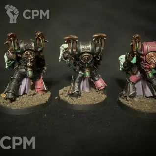 Описание картинки Warhammer 40000 Emperor's Children Noise Marines от lioconvoy по цене 7 990руб | Свободный Рынок Миниатюр - СРМ