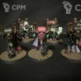 Описание картинки Warhammer 40000 Emperor's Children Noise Marines от lioconvoy по цене 7 990руб | Свободный Рынок Миниатюр - СРМ