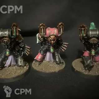 Описание картинки Warhammer 40000 Emperor's Children Noise Marines от lioconvoy по цене 7 990руб | Свободный Рынок Миниатюр - СРМ
