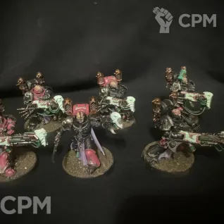 Описание картинки Warhammer 40000 Emperor's Children Noise Marines от lioconvoy по цене 7 990руб | Свободный Рынок Миниатюр - СРМ