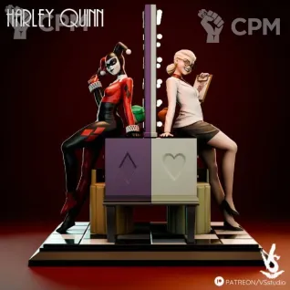 Описание картинки Harley Quinn от Три Ди Принт по цене 9 000руб | Свободный Рынок Миниатюр - СРМ