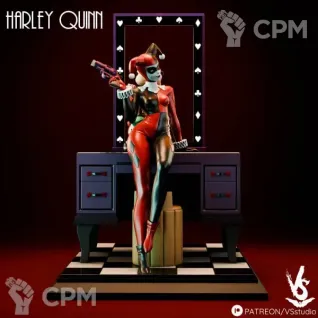 Описание картинки Harley Quinn от Три Ди Принт по цене 9 000руб | Свободный Рынок Миниатюр - СРМ