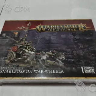 Описание картинки Snarlboss on War-Wheela от Mr.Medoed по цене 7 450руб | Свободный Рынок Миниатюр - СРМ