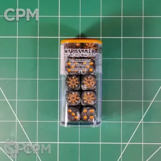 Описание картинки Warriors of Chaos Dice Set от Vault Boy по цене 7 998руб | Свободный Рынок Миниатюр - СРМ