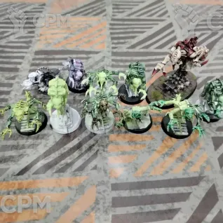 Описание картинки Space Hawk - Purestrain Genestealers от Гвардеец по цене 5 000руб | Свободный Рынок Миниатюр - СРМ
