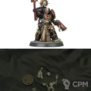 Описание картинки Primaris Chaplain от Svarden по цене 2 600руб | Свободный Рынок Миниатюр - СРМ