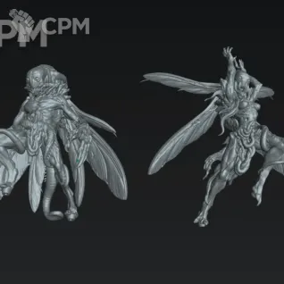 Описание картинки Fly Thrall The Great Hunger от Manufactorum76 по цене 800руб | Свободный Рынок Миниатюр - СРМ