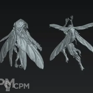 Описание картинки Fly Thrall The Great Hunger от Manufactorum76 по цене 800руб | Свободный Рынок Миниатюр - СРМ