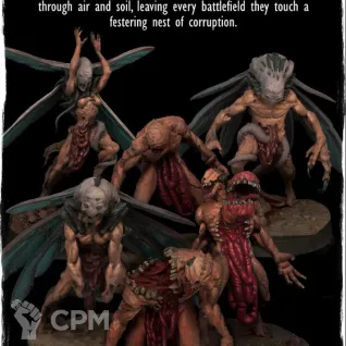 Описание картинки Fly Thrall The Great Hunger от Manufactorum76 по цене 800руб | Свободный Рынок Миниатюр - СРМ