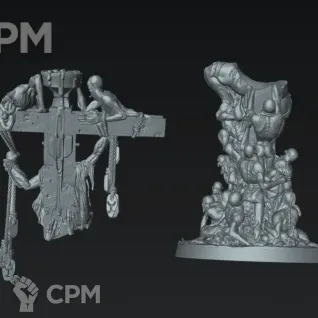 Описание картинки Matagot Hag The Great Hunger от Manufactorum76 по цене 2 200руб | Свободный Рынок Миниатюр - СРМ