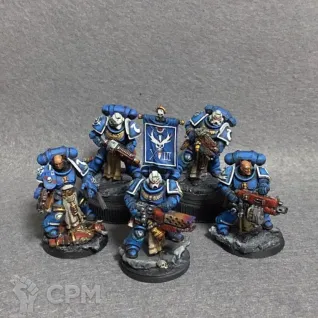 Описание картинки Space Marine: Sternguard Veteran Squad от Zorgen по цене 1 780руб | Свободный Рынок Миниатюр - СРМ