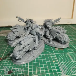 Описание картинки Chaos Bikers от Liknoe по цене 1 000руб | Свободный Рынок Миниатюр - СРМ