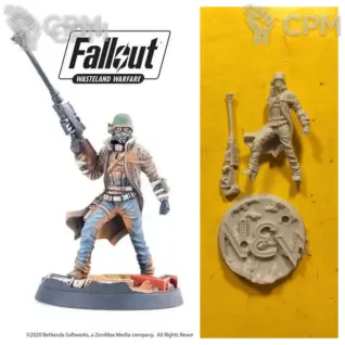 Описание картинки The Courier/ NCR ranger от Old curiosity shop по цене 490руб | Свободный Рынок Миниатюр - СРМ