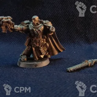 Описание картинки Black Templars Sword Brethren / Черный храмовник из Братьев Меча от Snailhunter по цене 1 500руб