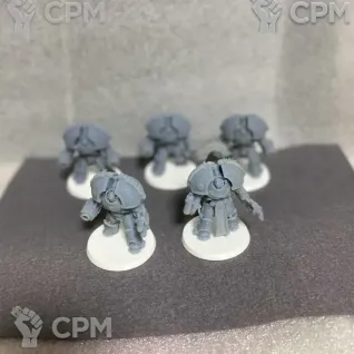 Описание картинки Saturnine Terminator / Сатурнин от Zorgen по цене 1 170руб | Свободный Рынок Миниатюр - СРМ