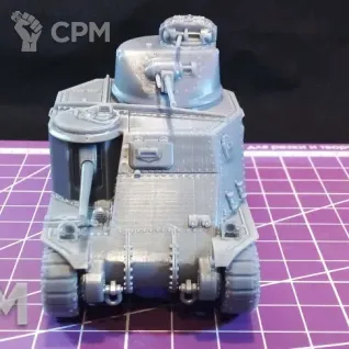 Описание картинки Американский средний танк M3 Lee / масштаб 1:56/ 28мм от DModels по цене 1 800руб | Свободный Рынок Миниатюр - СРМ