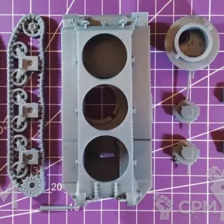 Описание картинки Американский средний танк M3 Lee / масштаб 1:56/ 28мм от DModels по цене 1 800руб | Свободный Рынок Миниатюр - СРМ