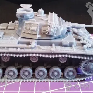 Описание картинки Немецкий танк Panzer lll G версия DAK / масштаб 1:56/ 28мм от DModels по цене 2 200руб | Свободный Рынок Миниатюр - СРМ