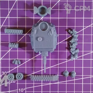 Описание картинки Немецкий танк Panzer lll G версия DAK / масштаб 1:56/ 28мм от DModels по цене 2 200руб | Свободный Рынок Миниатюр - СРМ