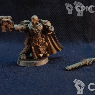 Описание картинки Black Templars Sword Brethren / Черный храмовник из Братьев Меча от Snailhunter по цене 1 500руб | Свободный Рынок Миниатюр - СРМ