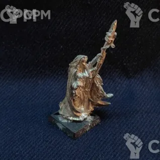 Описание картинки Damsel with staff / Бритонская Дева от Snailhunter по цене 2 000руб | Свободный Рынок Миниатюр - СРМ