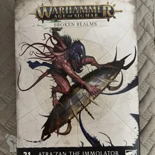 Описание картинки Broken realms Atrazan the immolator от Blackpro777 по цене 9 500руб | Свободный Рынок Миниатюр - СРМ