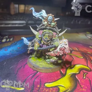 Описание картинки lord of contagion от Cox по цене 2 600руб | Свободный Рынок Миниатюр - СРМ
