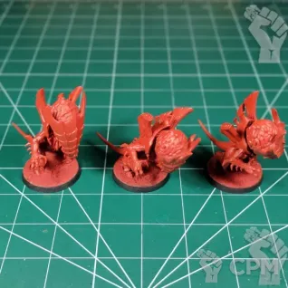 Описание картинки Tyranids Zoanthropes от Каджит по цене 4 998руб | Свободный Рынок Миниатюр - СРМ