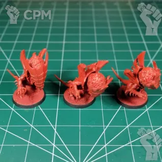 Описание картинки Tyranids Zoanthropes от Каджит по цене 4 498руб | Свободный Рынок Миниатюр - СРМ