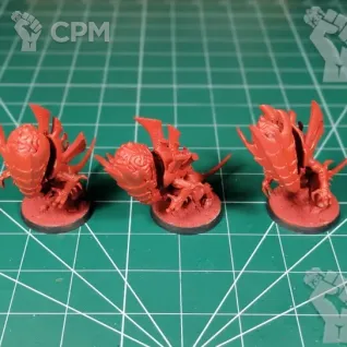 Описание картинки Tyranids Zoanthropes от Каджит по цене 4 498руб | Свободный Рынок Миниатюр - СРМ
