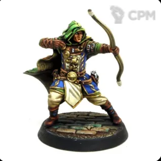 Описание картинки Рейнджер Ангельна (Лучник) от Кислый по цене 300руб | Свободный Рынок Миниатюр - СРМ