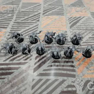 Описание картинки Purestrain Genestealers х11 №3 от Гвардеец по цене 1 100руб | Свободный Рынок Миниатюр - СРМ