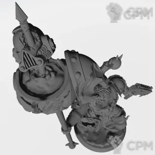 Описание картинки CSM Legionary 7 Standard-bearer from Bardinator от Стальные Небеса по цене 300руб | Свободный Рынок Миниатюр - СРМ