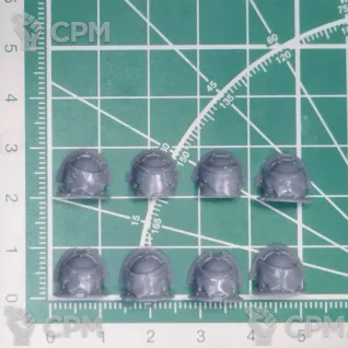 Описание картинки CSM Leather Shoulder Pads v2 with Nicks от Стальные Небеса по цене 120руб | Свободный Рынок Миниатюр - СРМ