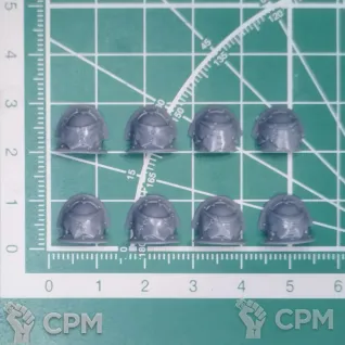 Описание картинки CSM Leather Shoulder Pads v1 от Стальные Небеса по цене 120руб | Свободный Рынок Миниатюр - СРМ