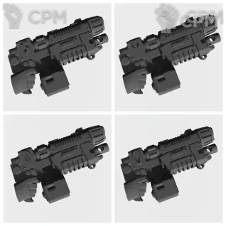 Описание картинки Night Lords Combi-weapon (Combi-plasma) v1 от Стальные Небеса по цене 140руб | Свободный Рынок Миниатюр - СРМ