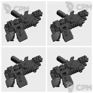 Описание картинки Night Lords Combi-weapon (Combi-flamer) v1 от Стальные Небеса по цене 140руб | Свободный Рынок Миниатюр - СРМ