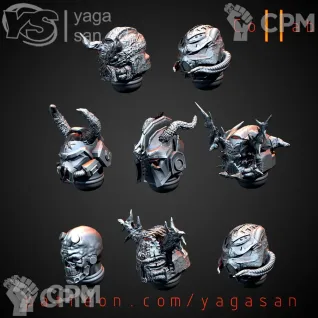 Описание картинки CSM Heads &amp; Helmets от Стальные Небеса по цене 120руб | Свободный Рынок Миниатюр - СРМ