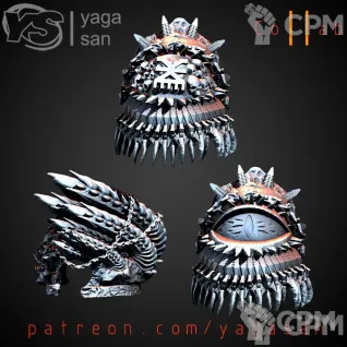 Описание картинки CSM Shoulder Pads v3 от Стальные Небеса по цене 45руб | Свободный Рынок Миниатюр - СРМ