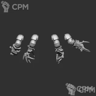 Описание картинки CSM two pairs Power Claws от Стальные Небеса по цене 200руб | Свободный Рынок Миниатюр - СРМ