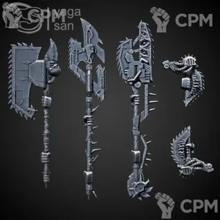 Описание картинки CSM Accursed Weapons v3 от Стальные Небеса по цене 300руб | Свободный Рынок Миниатюр - СРМ