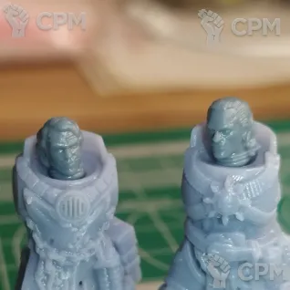 Описание картинки 9 heads of the Space Marine heroes v1 от Стальные Небеса по цене 135руб | Свободный Рынок Миниатюр - СРМ